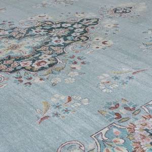 Tapis de couloir Colby Polyester - Turquoise - 60 x 230 cm