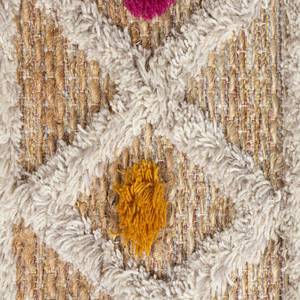 Laagpolig vloerkleed Kahima katoen - meerdere kleuren - 120 x 170 cm