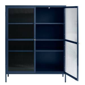 Highboard Bunta Floro Metall - Dunkelblau