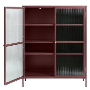 Credenza Bunta Floro Rosso scuro