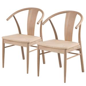 Chaises Porras II (lot de 2) Beige