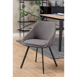 Chaises à accoudoirs Melbert - Lot de 2 Gris lumineux