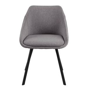 Chaises à accoudoirs Melbert - Lot de 2 Gris lumineux