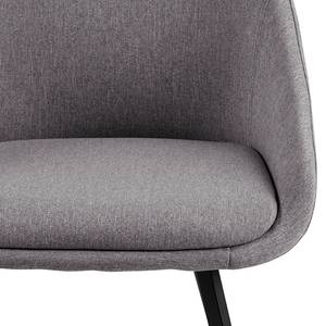 Set di 2 sedie con braccioli Melbert Color grigio chiaro