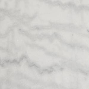 Bistrotisch Richfield Marmor / Messing - Marmor Weiß / Messing