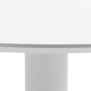 Tavolino da bar Pomy Frassino parzialmente massello / Ferro - Bianco