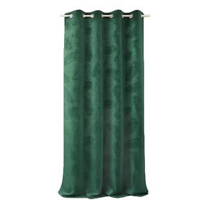 Gordijn Velvet Peaco polyester - Groen