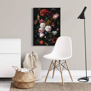 Afbeelding Flowers In A Vaas polyester PVC/sparrenhout - meerdere kleuren/zwart