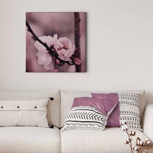 Canvas Flower Buds Poliestere PVC / Legno di abete rosso - Rosa