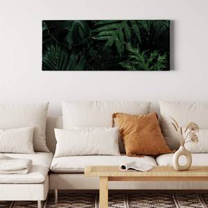Canvas Mixture Of Plant Poliestere PVC / Legno di abete rosso - Nero / Verde