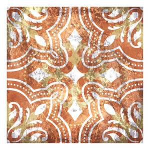 Tableau déco Terracotta Polyester PVC / Épicéa - Orange / Jaune