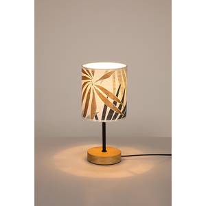 Tafellamp Hoja II papier/eikenhout - 1 lichtbron