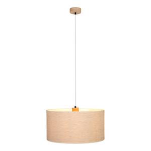 Suspension Boho II Lin / Chêne massif - 1 ampoule