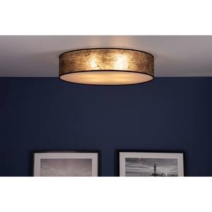 Plafondlamp Nevoa V textielmix/staal - 4 lichtbronnen