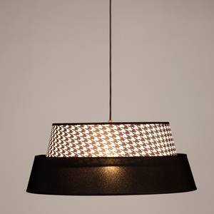 Hanglamp Preto VII textielmix/staal - 1 lichtbron