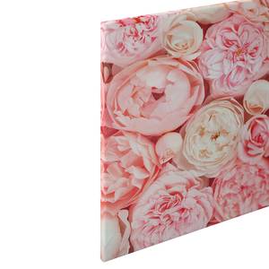 Impression sur toile Rosen Floral Polyester PVC / Épicéa - Rose