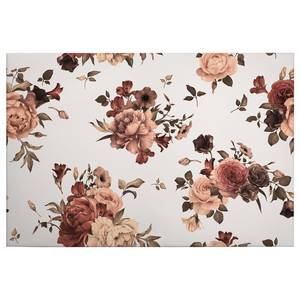 Impression sur toile Flower Bouquet Polyester PVC / Épicéa - Beige