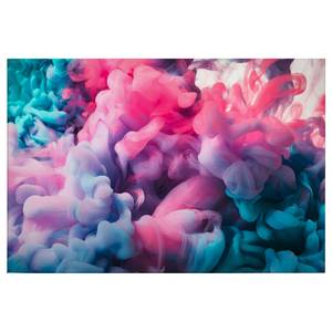 Afbeelding Colored Smoke polyester PVC/sparrenhout - lila/roze