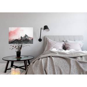 Impression sur toile Mountain Paint Polyester PVC / Épicéa - Rouge