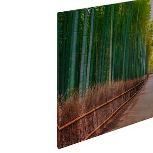 Canvas Bambus Walk Poliestere PVC / Legno di abete rosso - Marrone / Verde