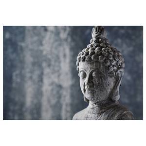 Afbeelding Buddha Asian Culture polyester PVC/sparrenhout - Blauw