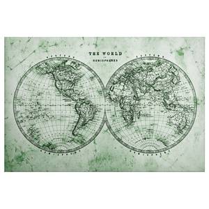 Impression sur toile Antic Hemispheres Polyester PVC / Épicéa - Vert