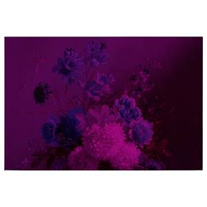 Impression sur toile Bouquet Polyester PVC / Épicéa - Lilas