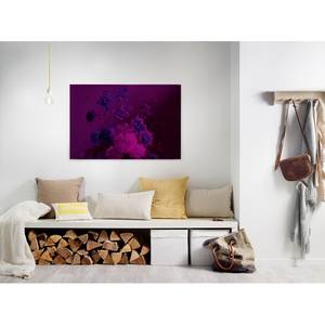 Impression sur toile Bouquet Polyester PVC / Épicéa - Lilas