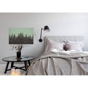 Impression sur toile Black Forest Polyester PVC / Épicéa - Vert