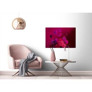 Canvas Bouquet Poliestere PVC / Legno di abete rosso - Rosa