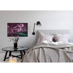 Impression sur toile Fantasy Nature Polyester PVC / Épicéa - Lilas