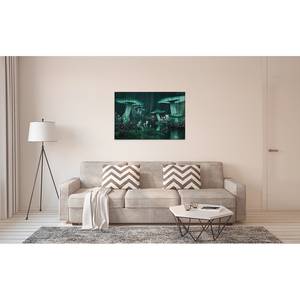 Impression sur toile Fantasy Nature Polyester PVC / Épicéa - Vert