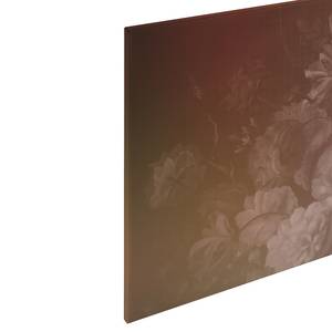 Canvas con fiori Dutch Poliestere PVC / Legno di abete rosso - Rosso