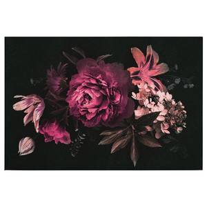 Canvas con fiori Drama Queen Poliestere PVC / Legno di abete rosso - Rosa