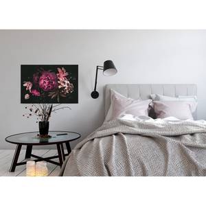 Leinwandbild Blumen Drama Queen Polyester PVC / Fichtenholz - Rosa