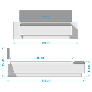 Bedframe Jördis I 160 x 200cm