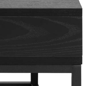 Tavolino da salotto Widding Effetto quercia nero marrone