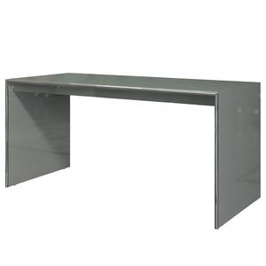 Bureau Infinity Gris clair brillant / Chrome