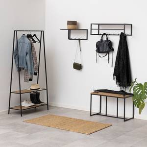 Wandgarderobe Coogee II Wildeiche Dekor