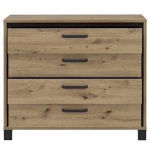 Commode Roland Marron - Bois manufacturé - 105 x 81 x 41 cm