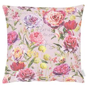 Housse de coussin 7701 Polyester / Coton - Rose foncé - 49 x 49 cm