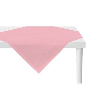 Tischdecke Arizona Polyester / Leinen - Pink - 95 x 95 cm