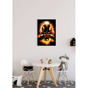 Wandbild Star Wars Vader Head Mehrfarbig - Papier - 50 cm x 70 cm