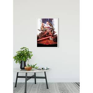 Tableau déco Star Wars Movie Poster Rey Multicolore - Papier - 50 x 70 cm