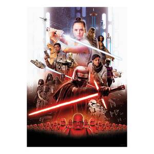 Tableau déco Star Wars Movie Poster Rey Multicolore - Papier - 50 x 70 cm