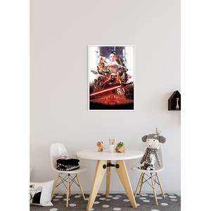 Tableau déco Star Wars Movie Poster Rey Multicolore - Papier - 50 x 70 cm