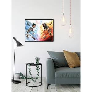 Wandbild Star Wars Movie Poster Mehrfarbig - Papier - 70 cm x 50 cm