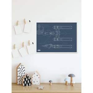 Afbeelding Star Wars EP9 Y-Wing zwart - papier - 70 cm x 50 cm