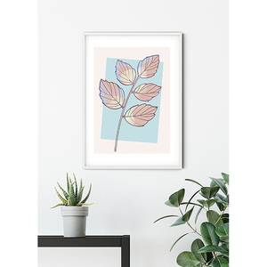 Tableau déco Cinderella Plant Multicolore - Papier - 50 x 70 cm