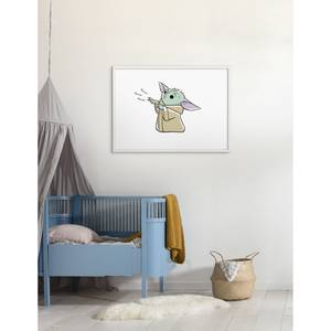 Afbeelding Mandalorian Child Sweet Force groen/bruin - papier - 70 cm x 50 cm